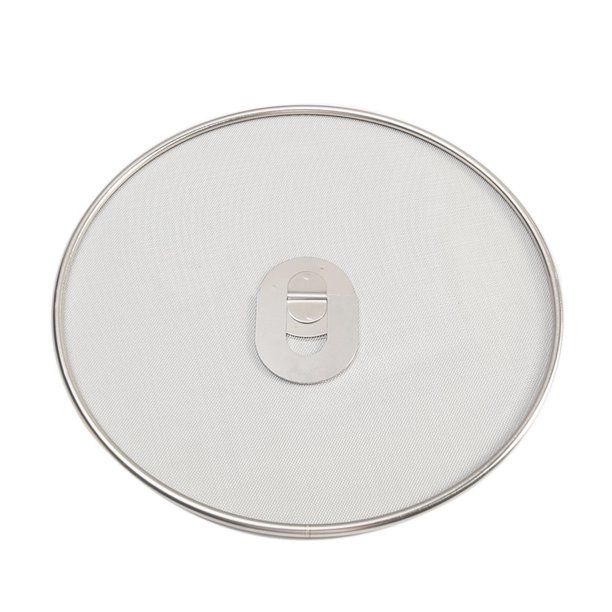 Stainless Steel Splatter Screen Mesh Pot Lid Cover 25cm Shop Today