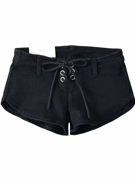 Low-waist Nightclub Y2K Shorts Pure Desire Tight Strap Denim Hot Pants