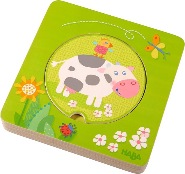 Haba Wooden Puzzle On the Farm