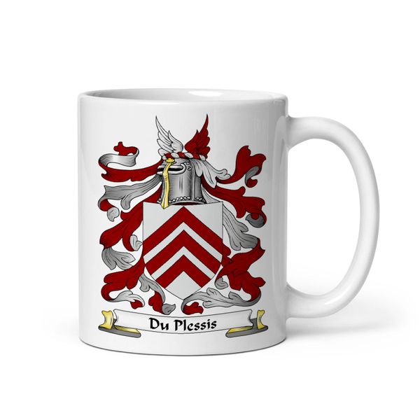 Du Plessis Family Crest Coffee Mug