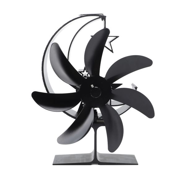 Seven Blade Gold Moon Fan Silent Warm Air Circulation