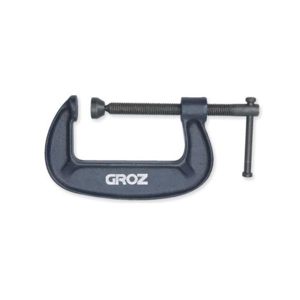 Bulk Pack x 2 Groz - G-Clamp Ribbed 150mm Gcl-13d/150