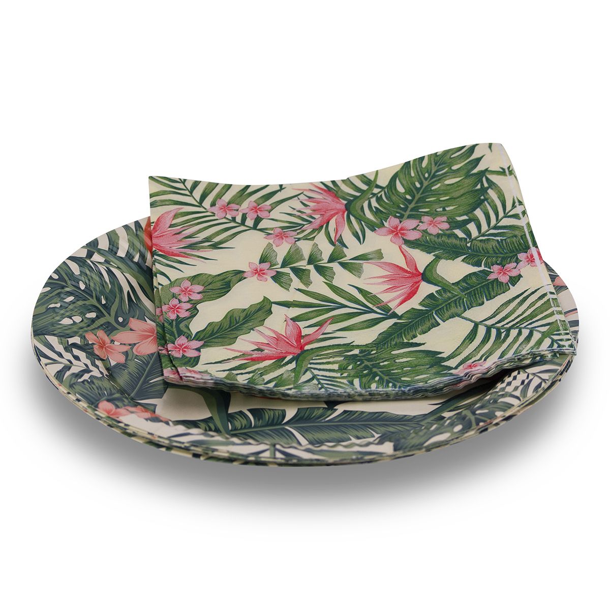 Home 'n Leisure Pink Paper Picnic Plates & Serviettes 6 Each Shop