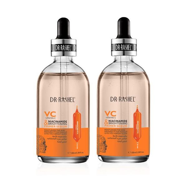 Dr Rashel Vitamin C Niacinamide &amp; Brightening Primer Serum - 2 Pack