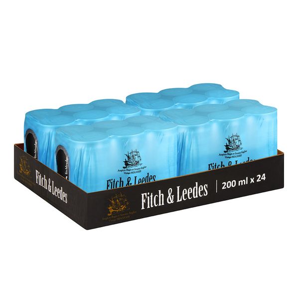 Fitch &amp; Leedes Bitter Lemon - 24 x 200ml