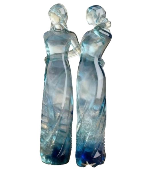 Sisters by My Side, Celebrates Friendships Three Sisters Sculpture,