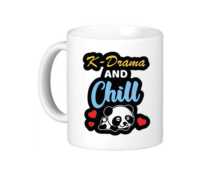 K-drama And Chill Coffee Mug - Perfect Gift for K-Drama Lovers!