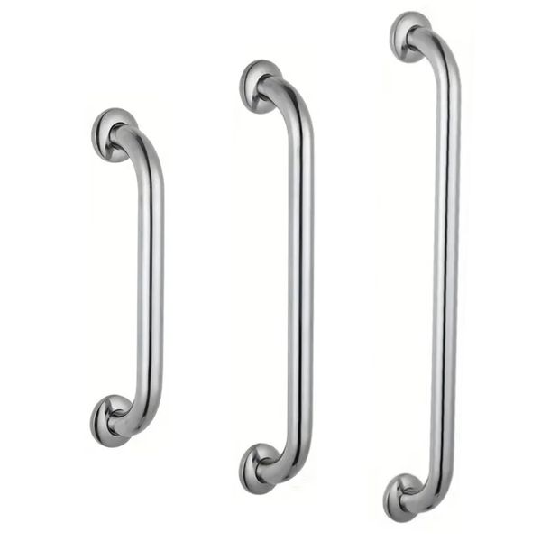 Decor Health Safety Stainless Steel Grab Bars Handrail Support - Set of 3