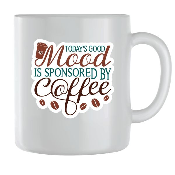 Sponsored Coffee Mugs for Men Women Trendy Graphic Sayings Cups Present 119