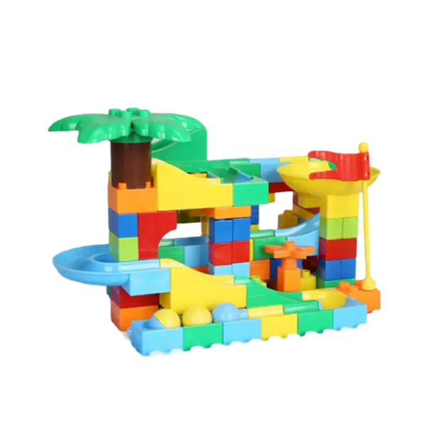 58-Piece Versatile Building Options Educational Blocks Set
