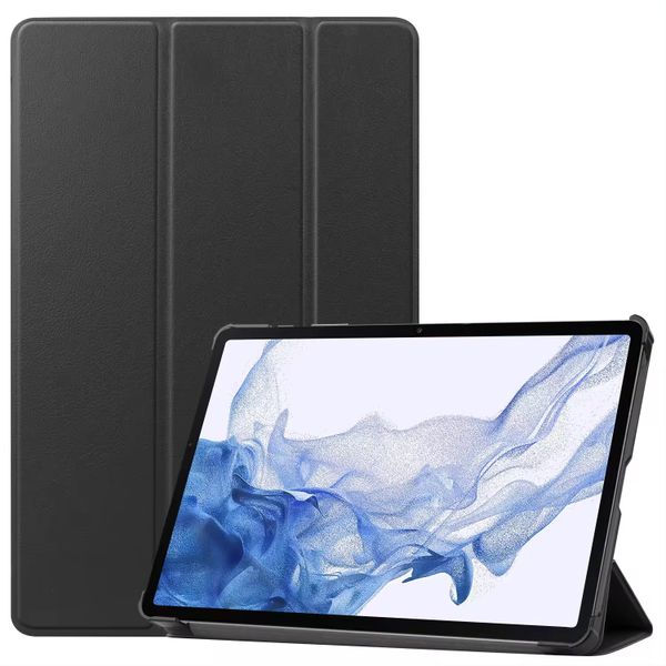 Leather Flip Cover for Samsung Galaxy Tab S9 + (12.4 inch)