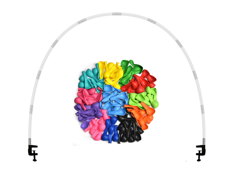 Table Balloon Arch with 40 Various Balloons