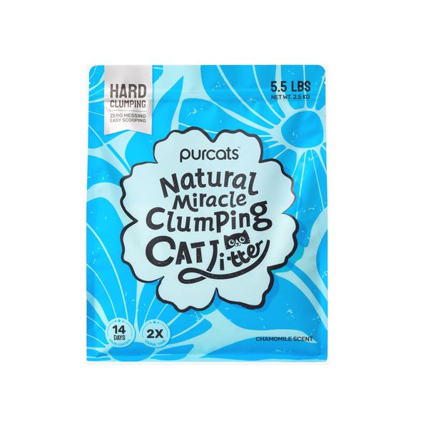 Cature Natural Miracle Clumping Cat Litter - Chamomile Scent