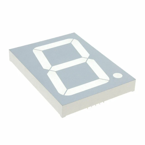 SA40-19SRWA - 4.0" Single Digit 7-Segment LED Display Super Bright Red CA