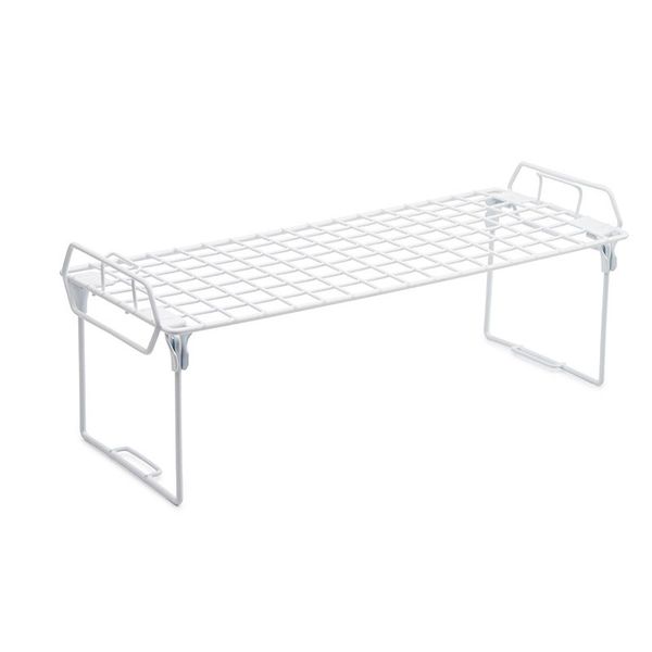 Slim Folding Shelf, White
