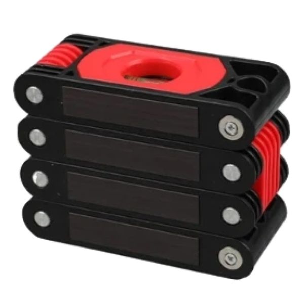 Tool Multi-Funtion Foldable Magnetic Angel Measuring Tool 4 Layers -48cm