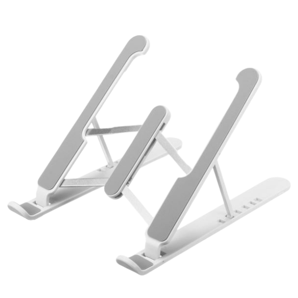 Foldable Lightweight Laptop Stand - White