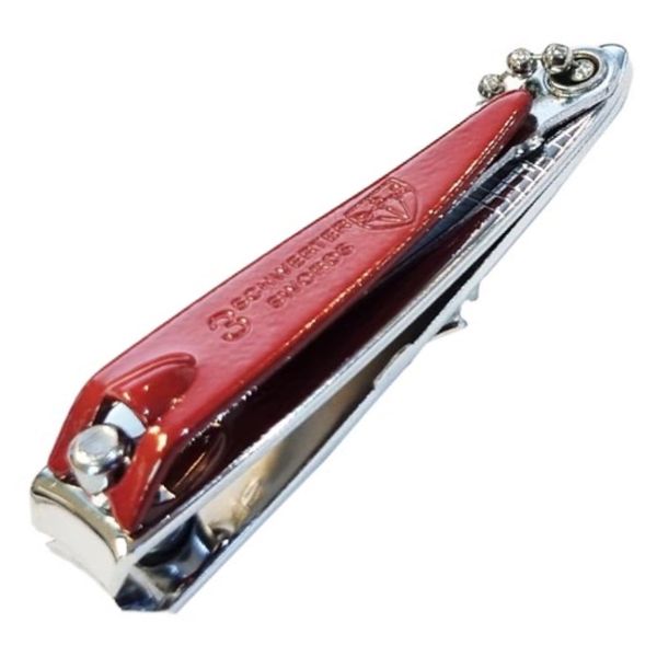 Kellermann 3 Swords Nail Clippers: Red Lacquer Finish BS 8125 RED