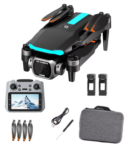 Drone with HD Cameras, Drones with Big Screen Controller with 2 Battery
