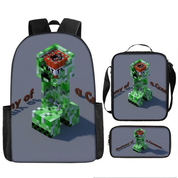 Lunch Box &amp; Pencil Case Minecraft image