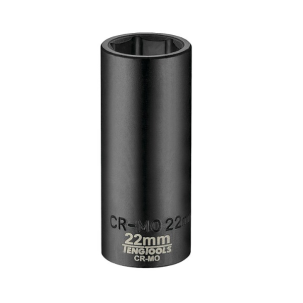 TengTools - Impact Socket Deep 1/2in dr 22mm ANSI - 920622AN