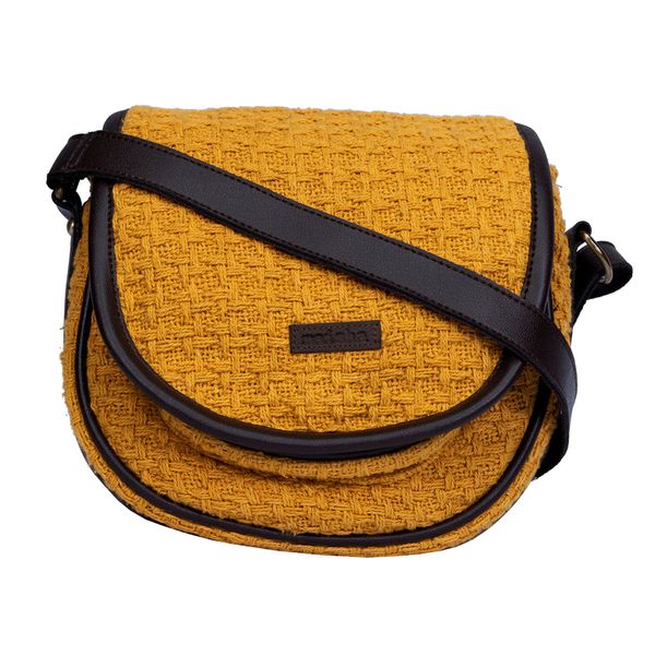 Mustard Conductor Sling Bag