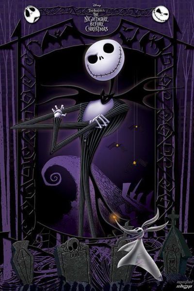 Nightmare Before Christmas (Jack) Poster