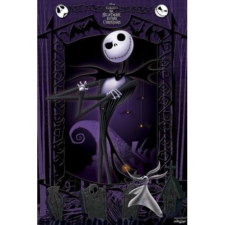 Nightmare Before Christmas (Jack) Poster Image