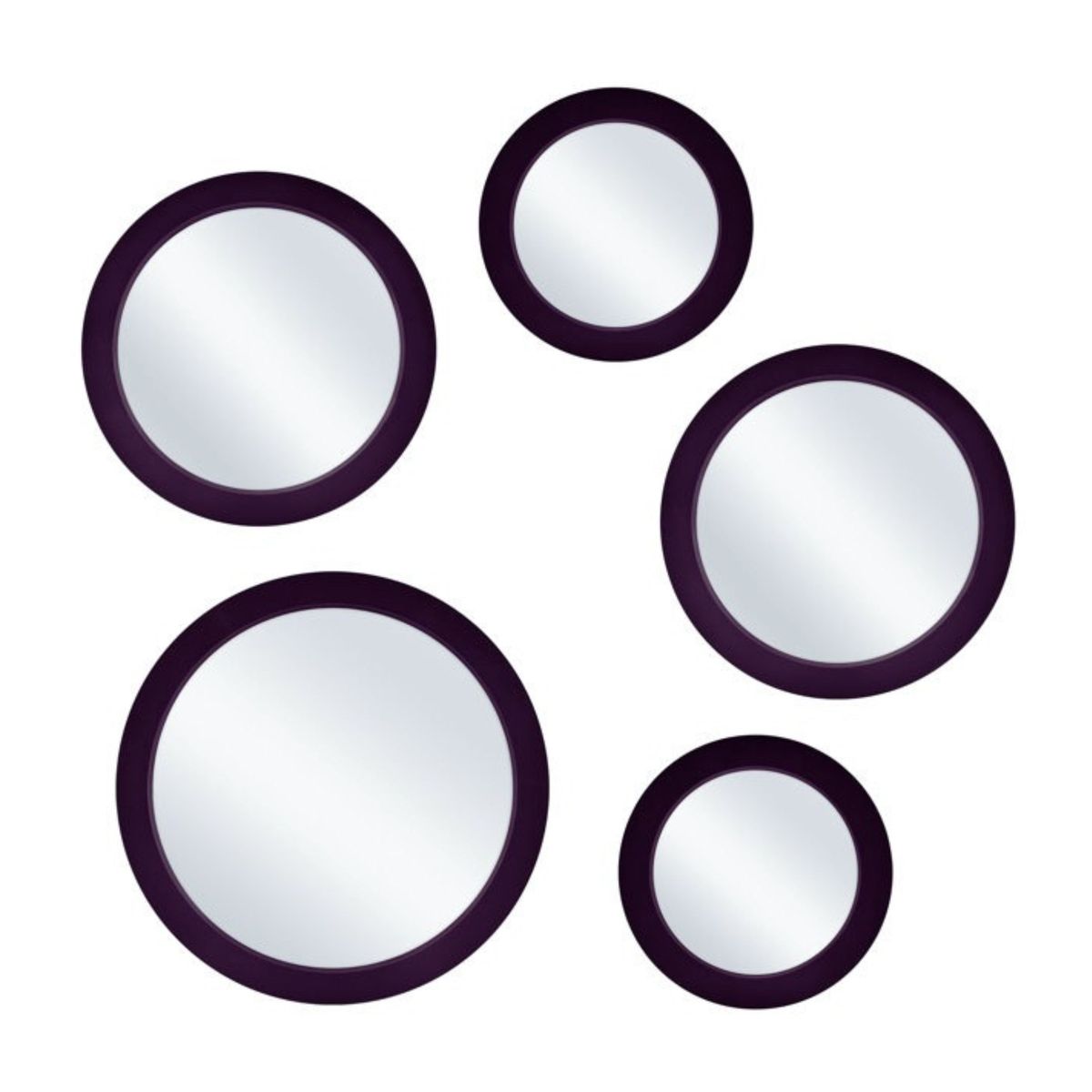 Decorative 5Piece Round Mirror Set Shop Today. Get it Tomorrow!