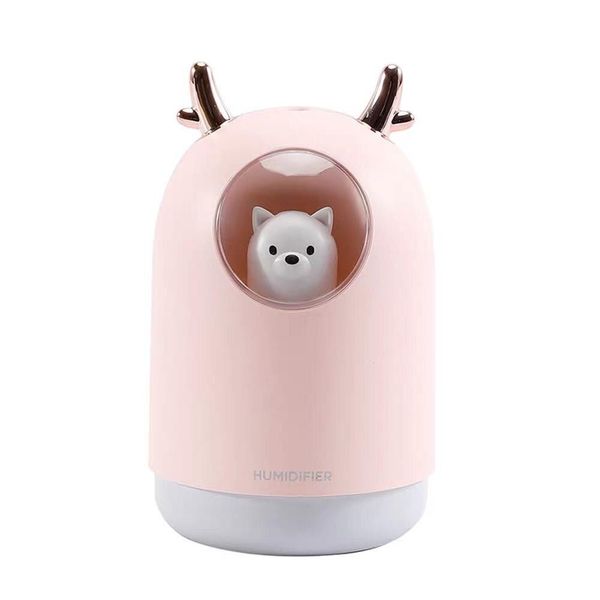 Cute Puppy Air Humidifier Aromatherapy Home Office Mist