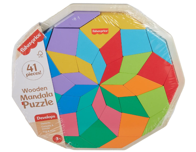 Fisher Price Wooden Mandala Puzzle