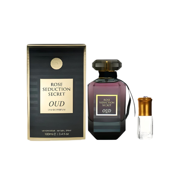 Rose Seduction Secret Oud for Women EDP - 100ml + Perfume Oil