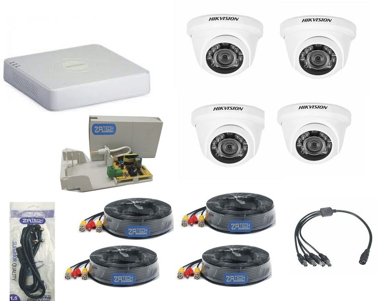 HIKVISION 4CH 1MP Standard DIY Kit