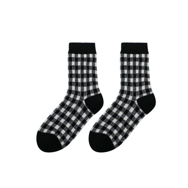 SoGood-Candy - Socks - Black Gingham