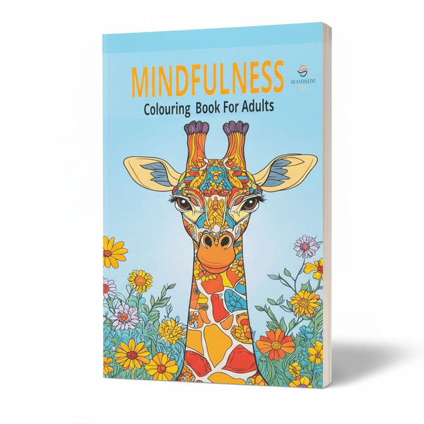 Mindfulness Colouring Book for Adults - Stress Relief &amp; Relaxation