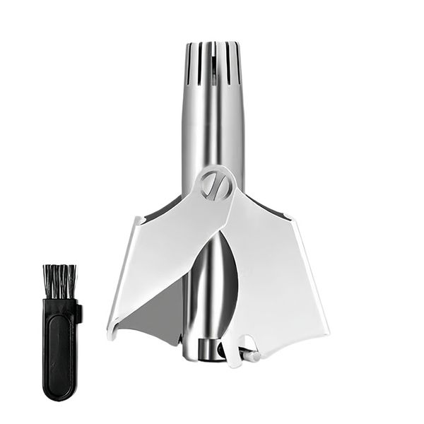 Stainless Steel Nose Trimmer Painless Detachable Washable Blade Precision