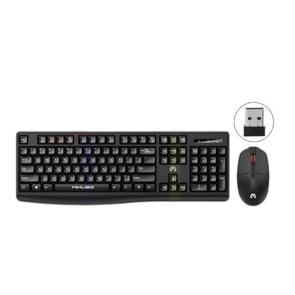 MIKUSO KB-C013 Pro Wireless Keyboard and Mouse Set
