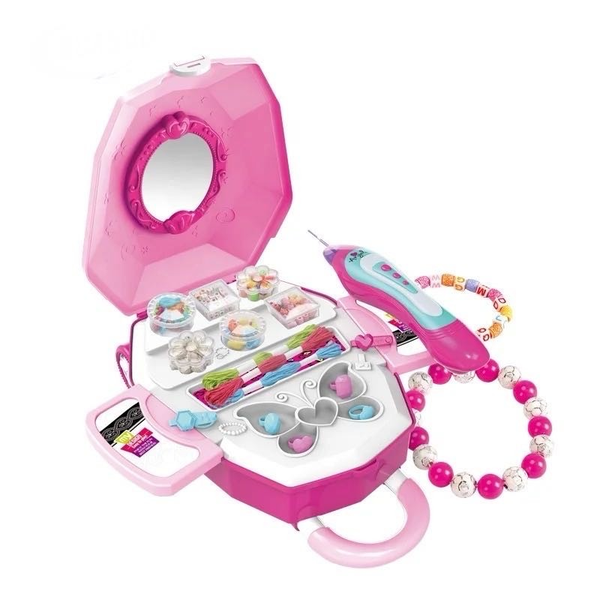 2 in 1 Kids Hair and Jewellery Play Set