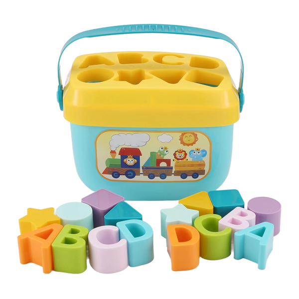 Abc And Shape Sorting Matching Game Toy For Children 18 Months+