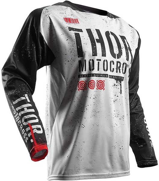 Thor Fuse Objectiv Grey/Black Jersey image