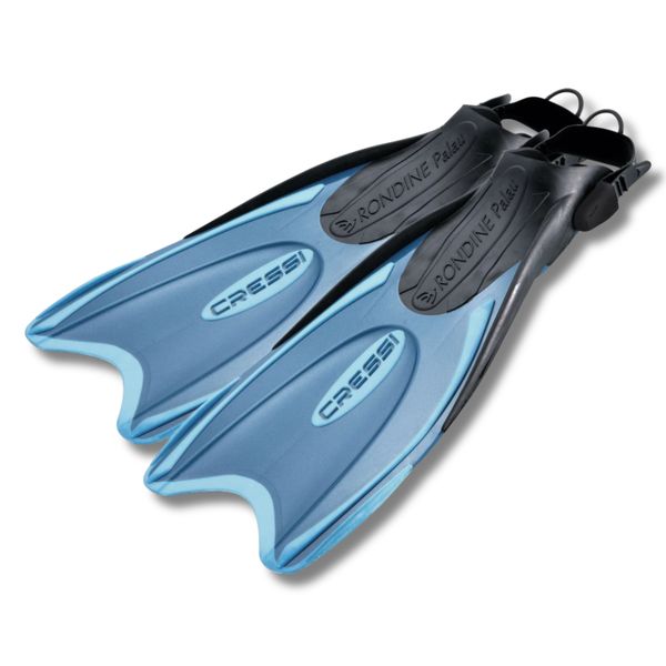 Snorkelling Fins - Adjustable Open Heel | Palau Fins for Diving | Cressi