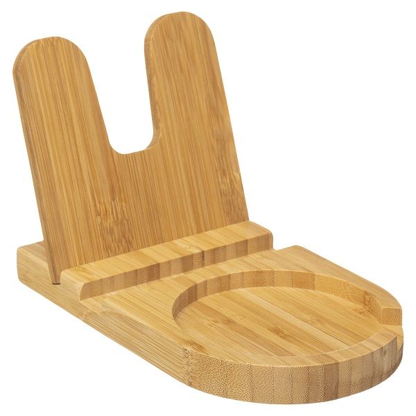5five Bamboo Spoon&amp; Lid Rest 12x20x12.5cm
