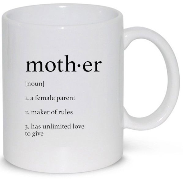 Mother Definition Birthday Christmas Mother's Day Gift Mug