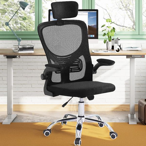 Office Chair Ergonomic High Back Gaming Chair with Adjustable Arms
