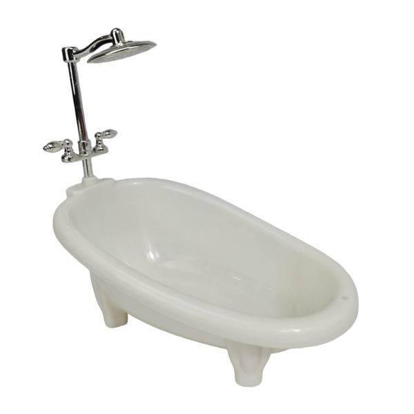 Handmade Mini Bathtub Dollhouse Pretend Toys