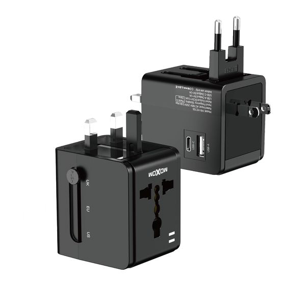 Universal Travel Adapter Converter Charger - MOXOM MX-HC155