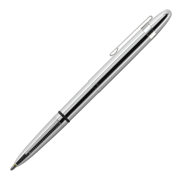 Fisher Chrome Bullet Space Pen with Clip