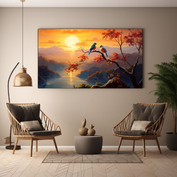 Canvas Wall Art - Sunrise Serenade - BK0139