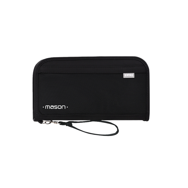 Mason - Passport Holder - Black
