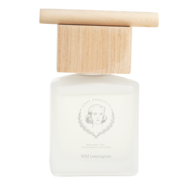 Anke Products - Wild Lemongrass Wooden Top Diffuser Retail Box